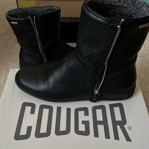 Black Size 9 Ankle Boots “Waterproof”